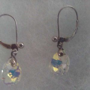 Drop earrings diamante
